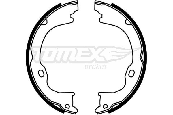 TOMEX Brakes Bremsbackensatz